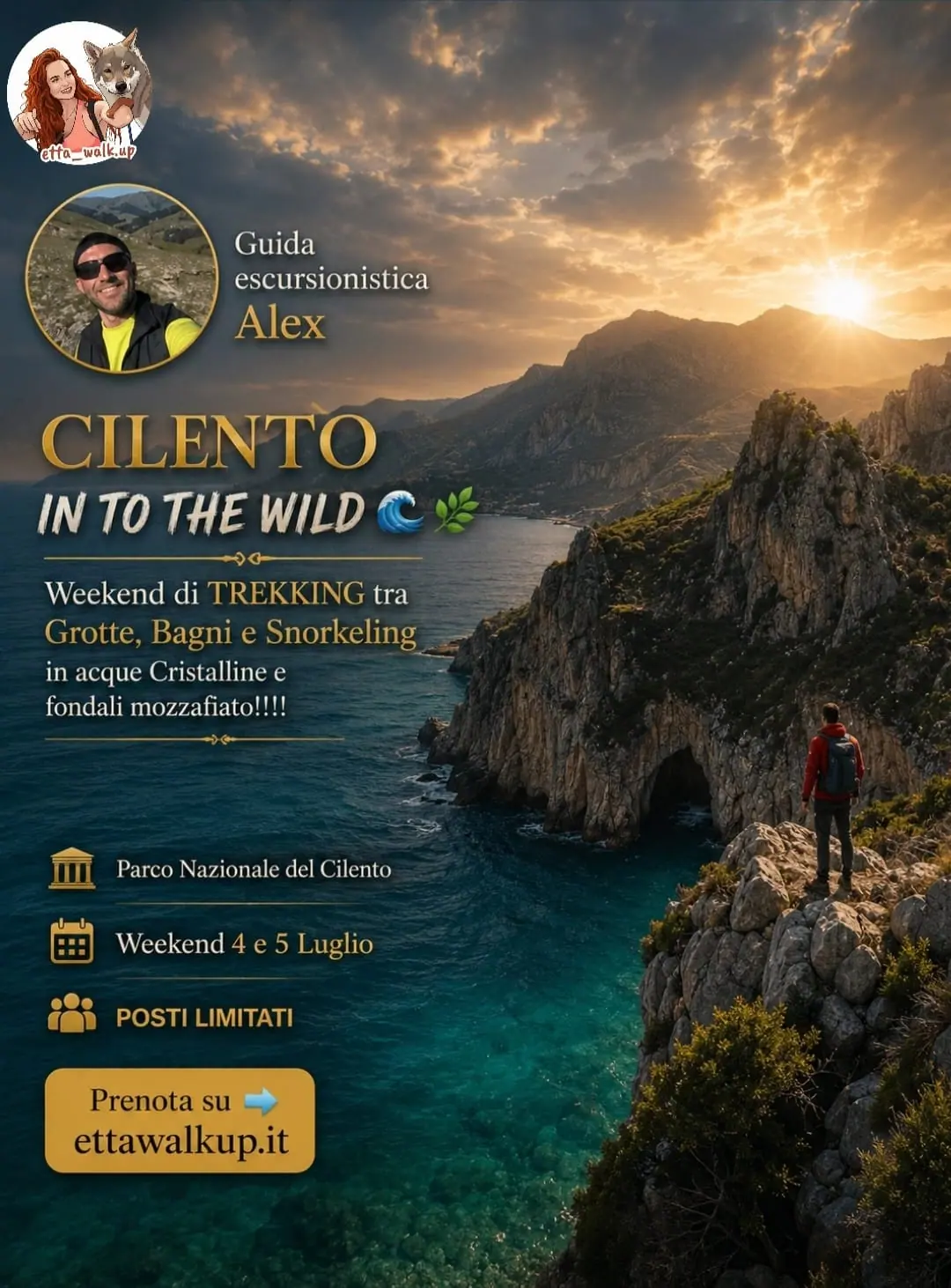COSTA DEL CILENTO IN TO THE WILD🌊🌿